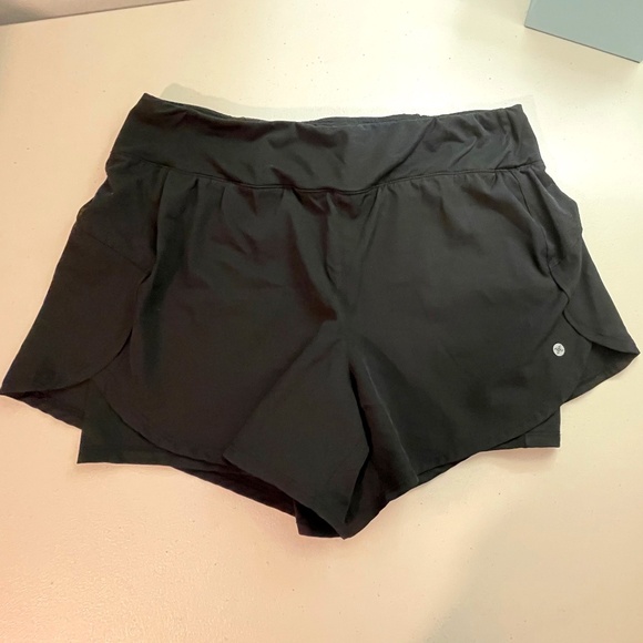 RBS Black Running Shorts-Women's Large - Picture 1 of 6